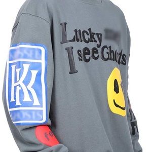 lucky me i see ghost sweatshirt